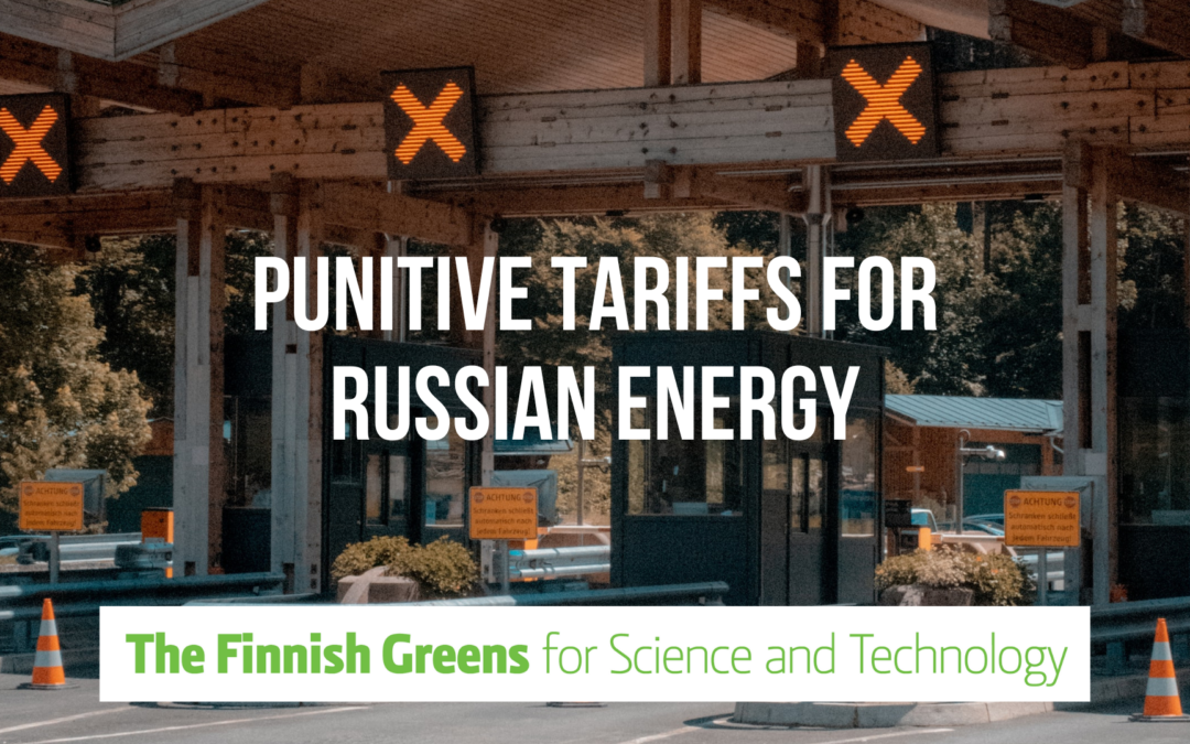 Punitive tariffs for Russian energy