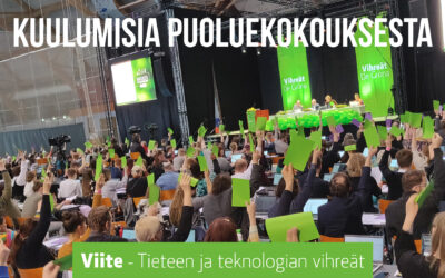 Kuulumisia puoluekokouksesta