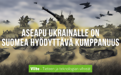 Aseapu Ukrainalle on Suomea hyödyttävä kumppanuus