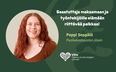 Saastuttaja maksamaan ja työntekijöille elämään riittävää palkkaa!