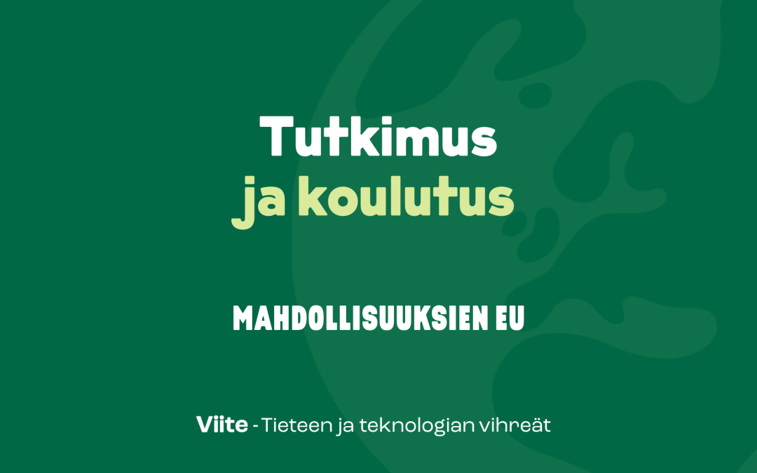 Tutkimus ja koulutus
