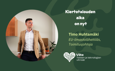 Kiertotalouden aika on nyt