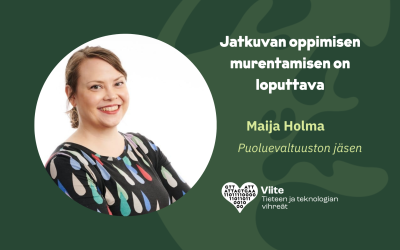 Jatkuvan oppimisen murentamisen on loputtava