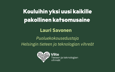 Kouluihin yksi uusi kaikille pakollinen katsomusaine