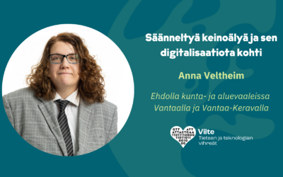Säänneltyä keinoälyä ja sen digitalisaatiota kohti