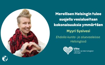 Merellisen Helsingin tulee suojella vesialueitaan kokonaisuuksia ymmärtäen
