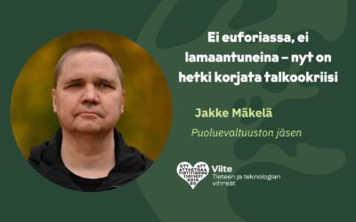 Ei euforiassa, ei lamaantuneina – nyt on hetki korjata talkookriisi