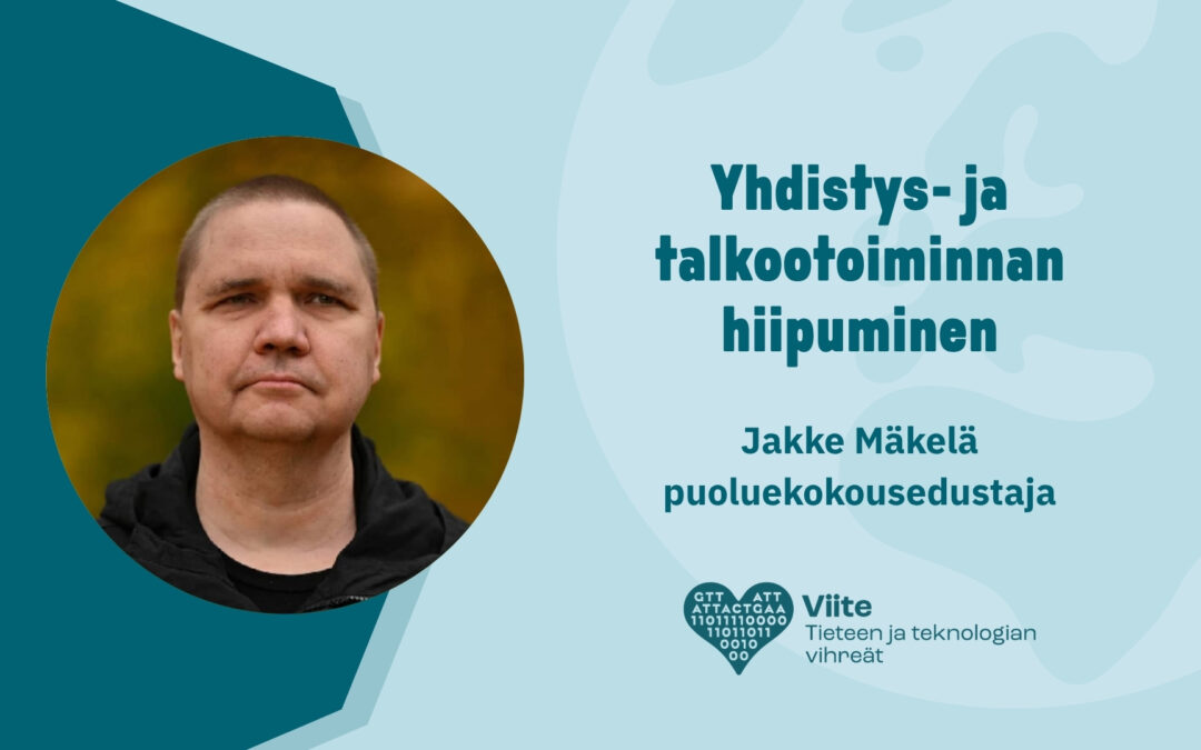 Yhdistys- ja talkootoiminnan hiipuminen.