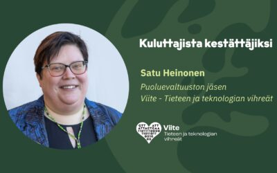 Kuluttajista kestättäjiksi