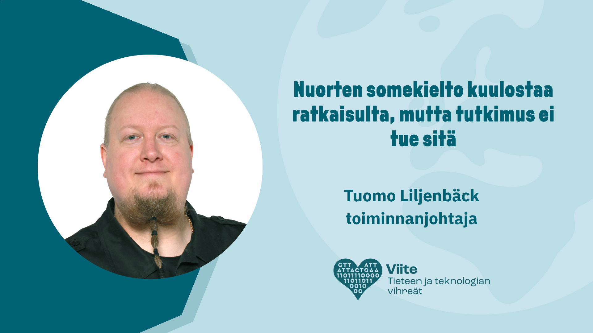 Nuorten somekielto kuulostaa ratkaisulta, mutta tutkimus ei tue sitä - Viite - Tieteen ja teknologian vihreät ry